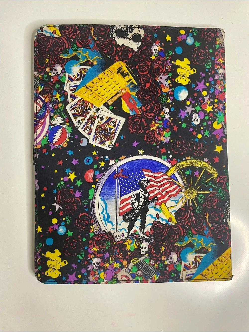 Nicole Miller RARE Grateful Dead Folio - Black Base